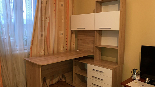 Компьютерный стол КСТ-14.1Л белый левый фото покупателя 12